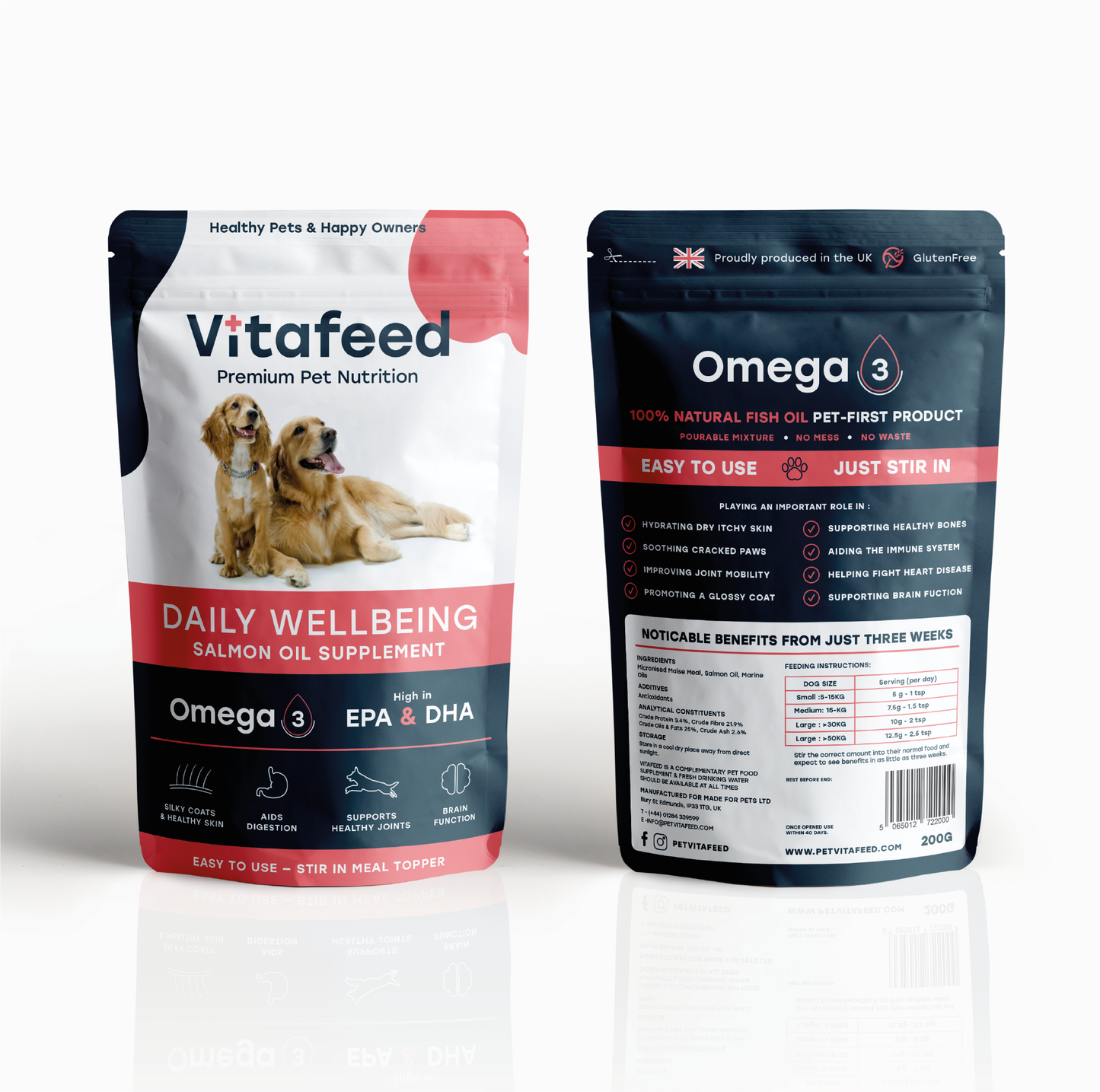 Vitafeed Omega 3 Daily Powder